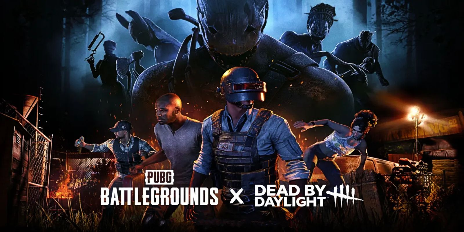 PUBG x Dead by Daylight Arte oficial do evento