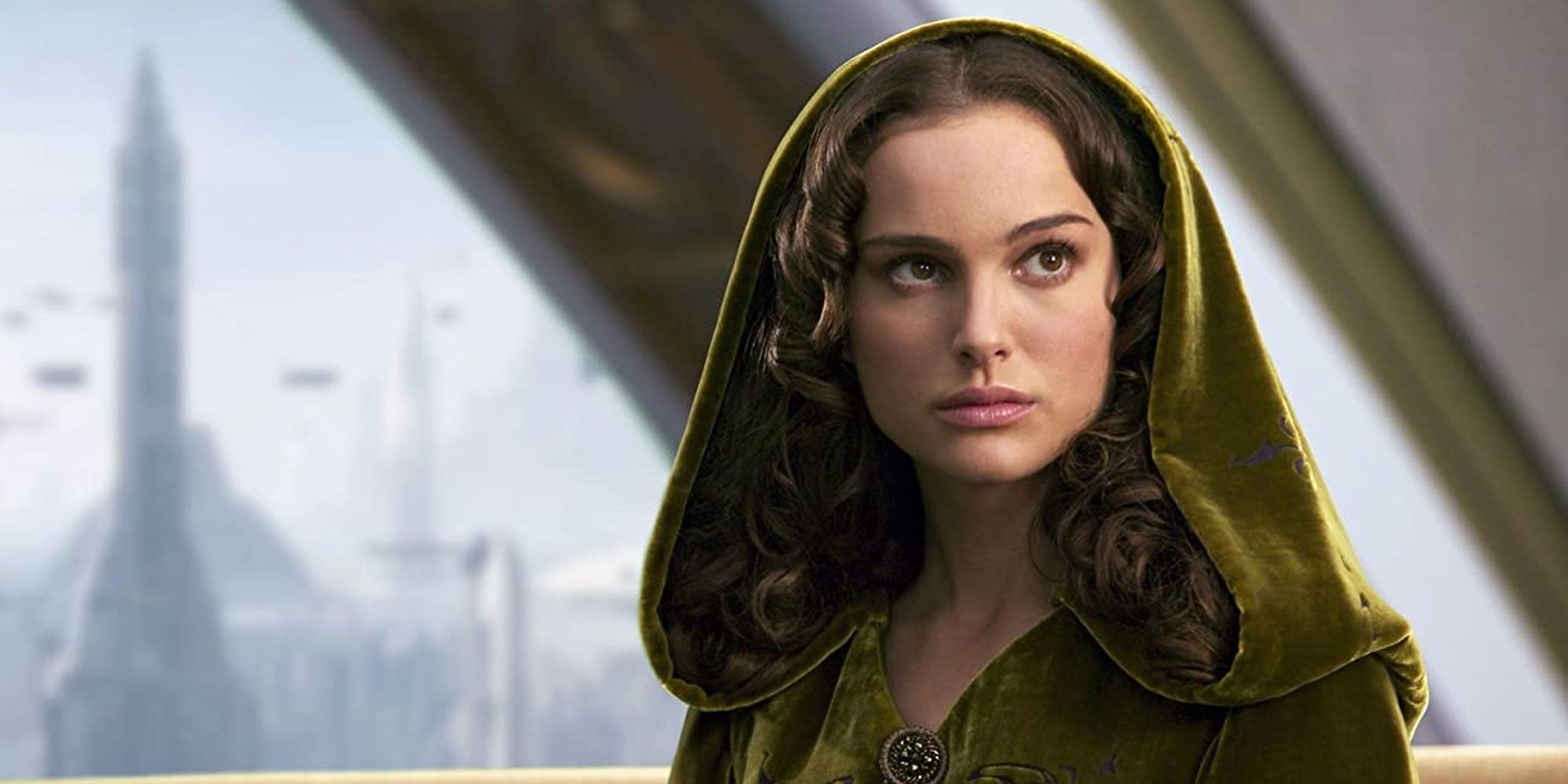 Natalie Portman como Padmé en Star Wars La venganza de los Sith.