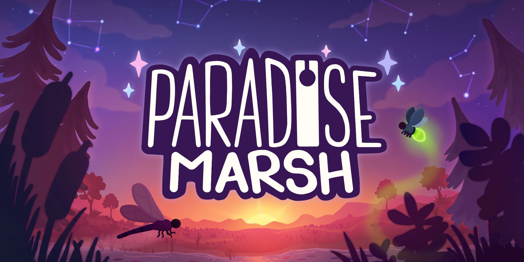 Paradise Marsh Review game title and key art