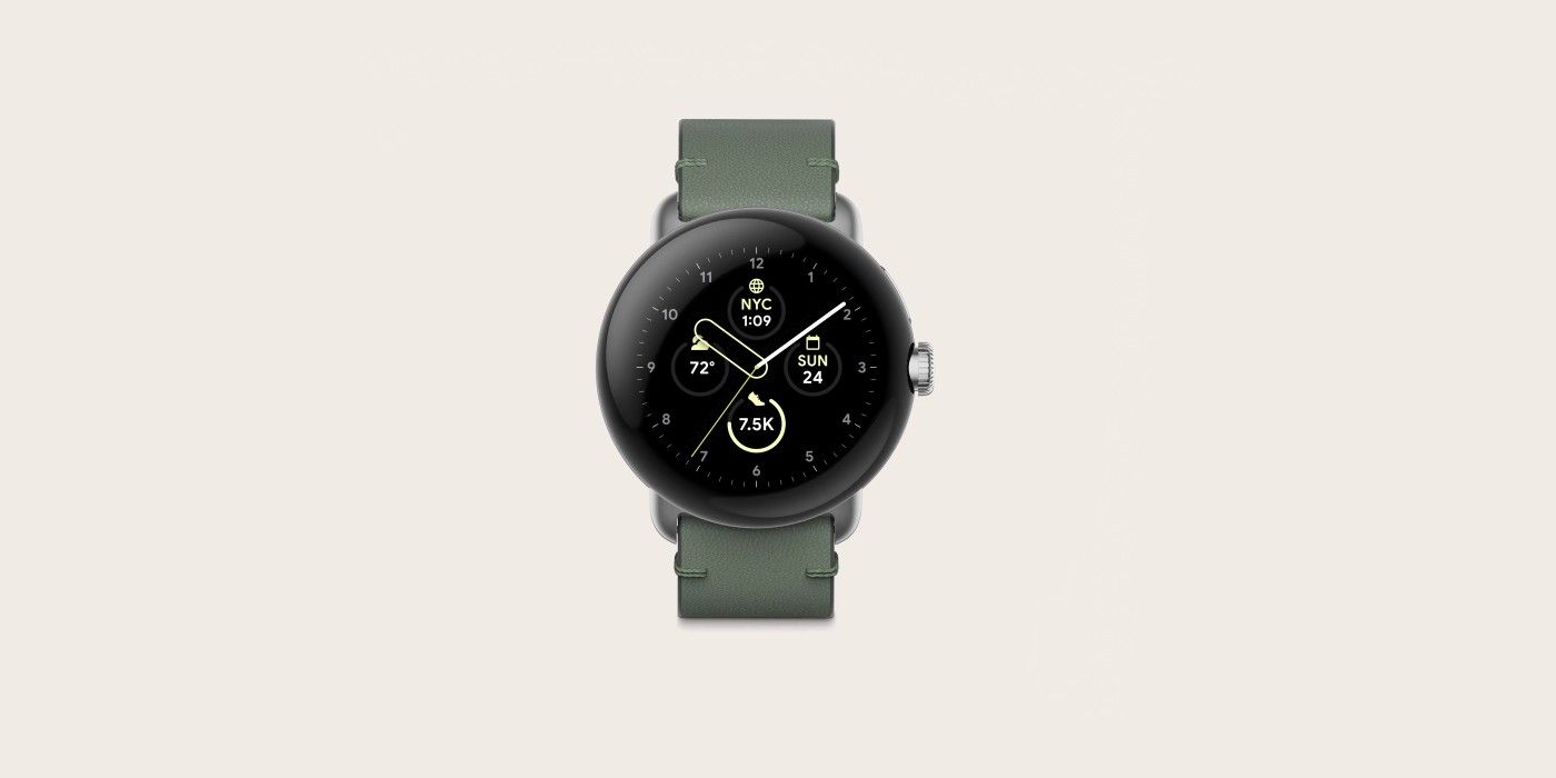 Pixel Watch featured green