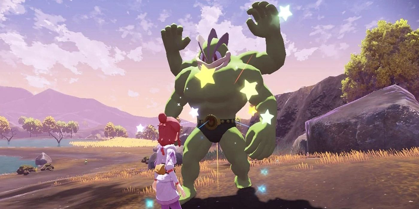 Pokemon Legends Arceus Shiny Machamp Screenshot