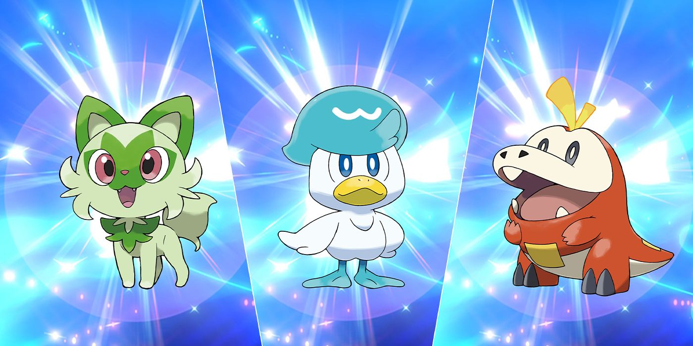 Pokemon Scarlet & Violet Starter Evolutions Revealed