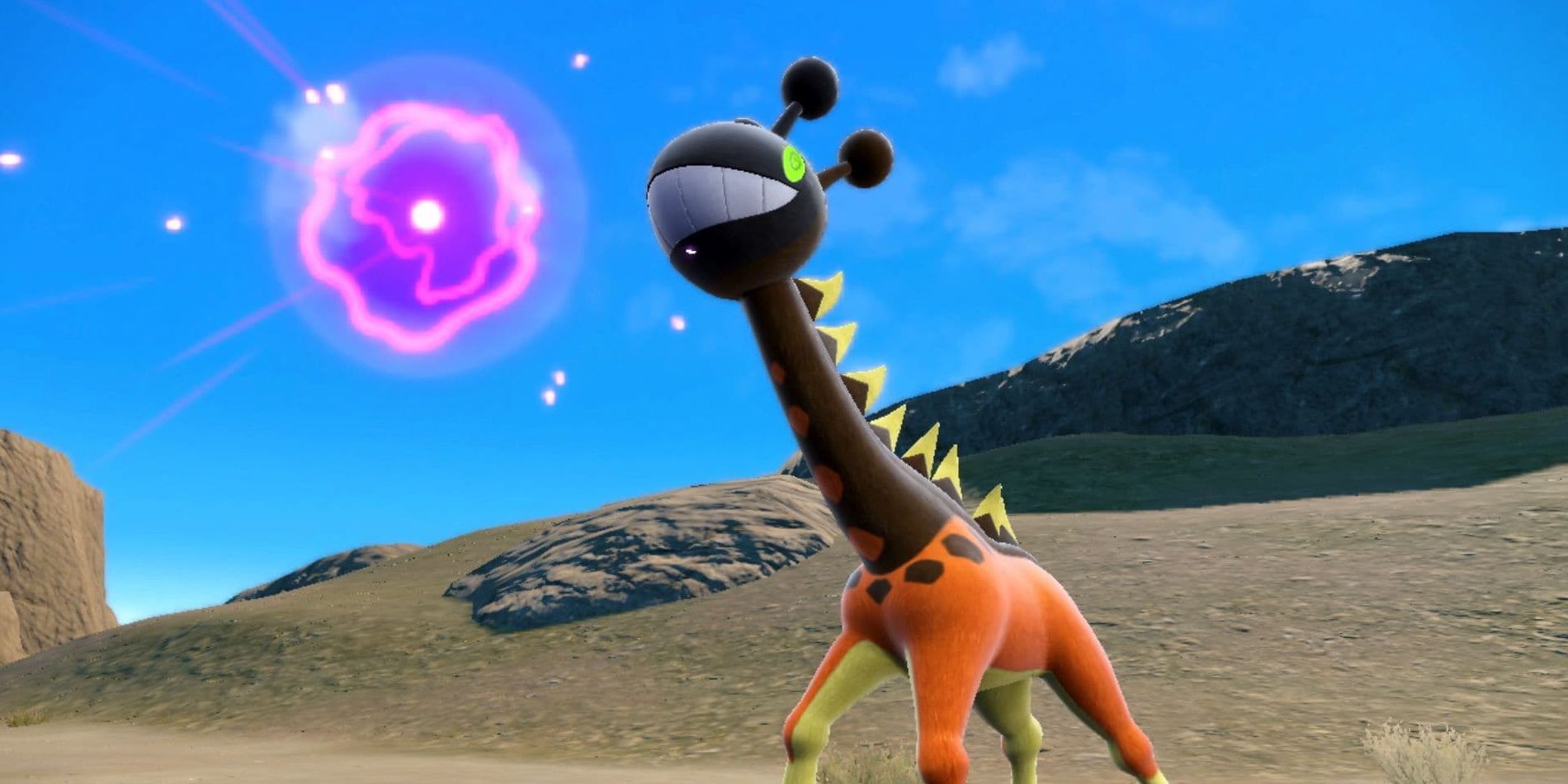 Girafarig's new evolution in Pokémon Scarlet and Violet, Farigiraf.