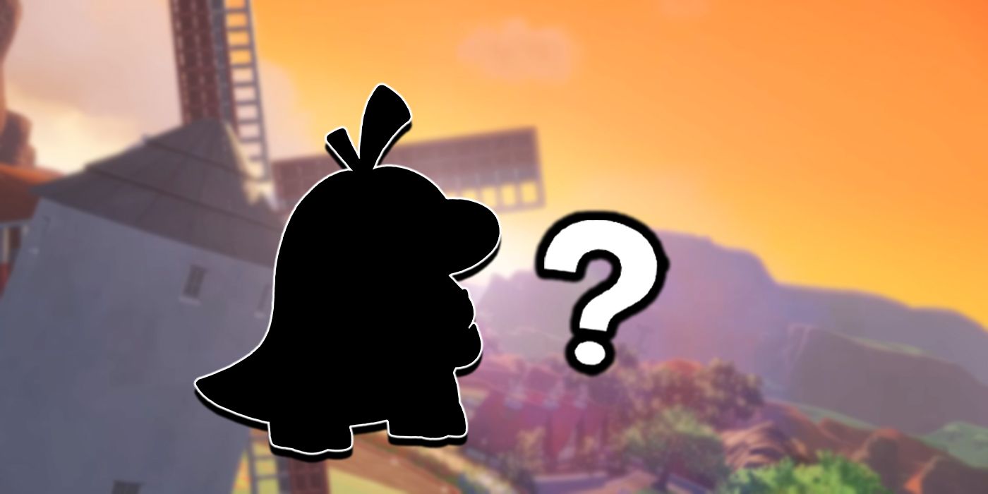 Pokemon Scarlet Violet Fuecoco Silhouette Screenshot