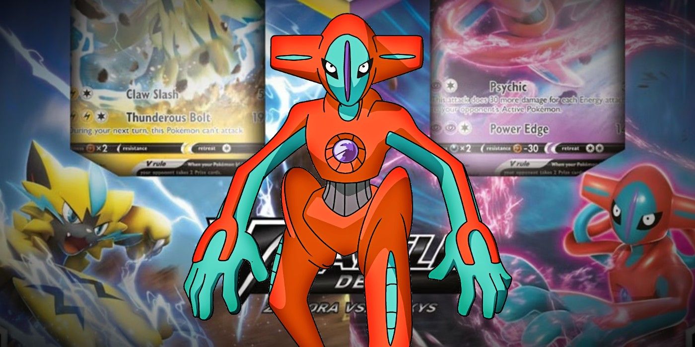 Pokemon TCG: Deoxys V or Zeraora V Battle Deck — MyShopville