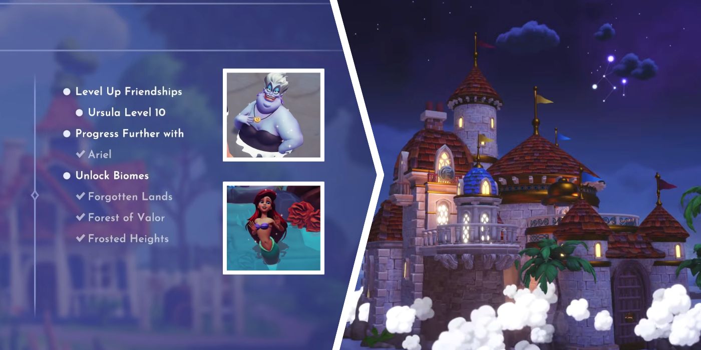 Prerequisites for Unlocking Prince Eric's Castle in Disney Dreamlight Valley