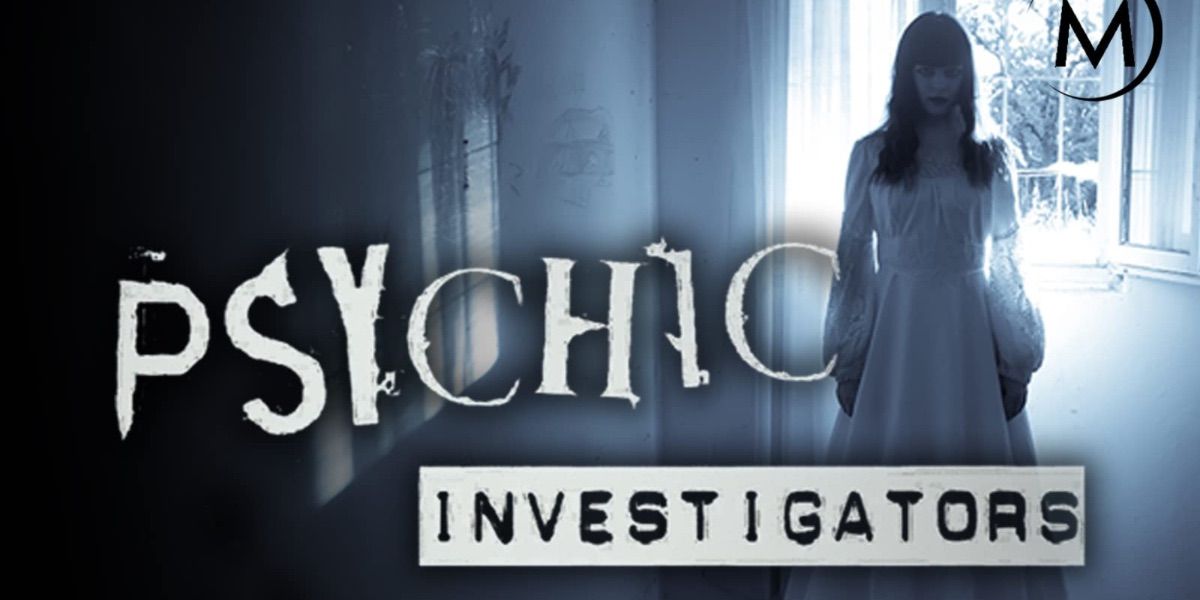 A creepy promo image for the Tv show Psychic Investigators