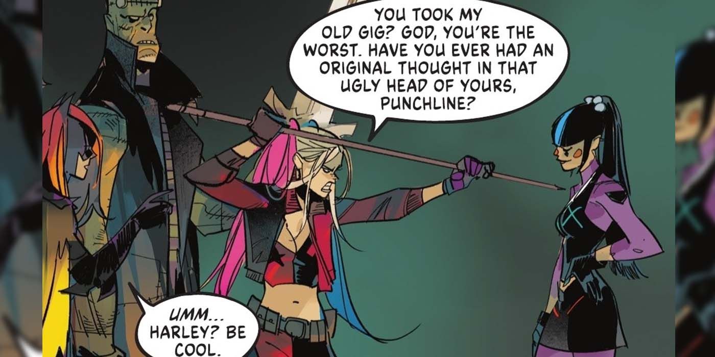 Punchline vs. Harley Quinn Joker's Girlfriend