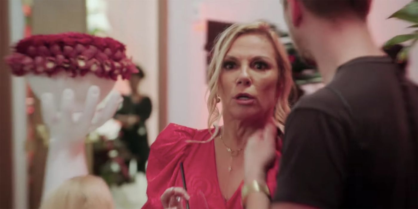 Ramona Singer angry at party RHONY