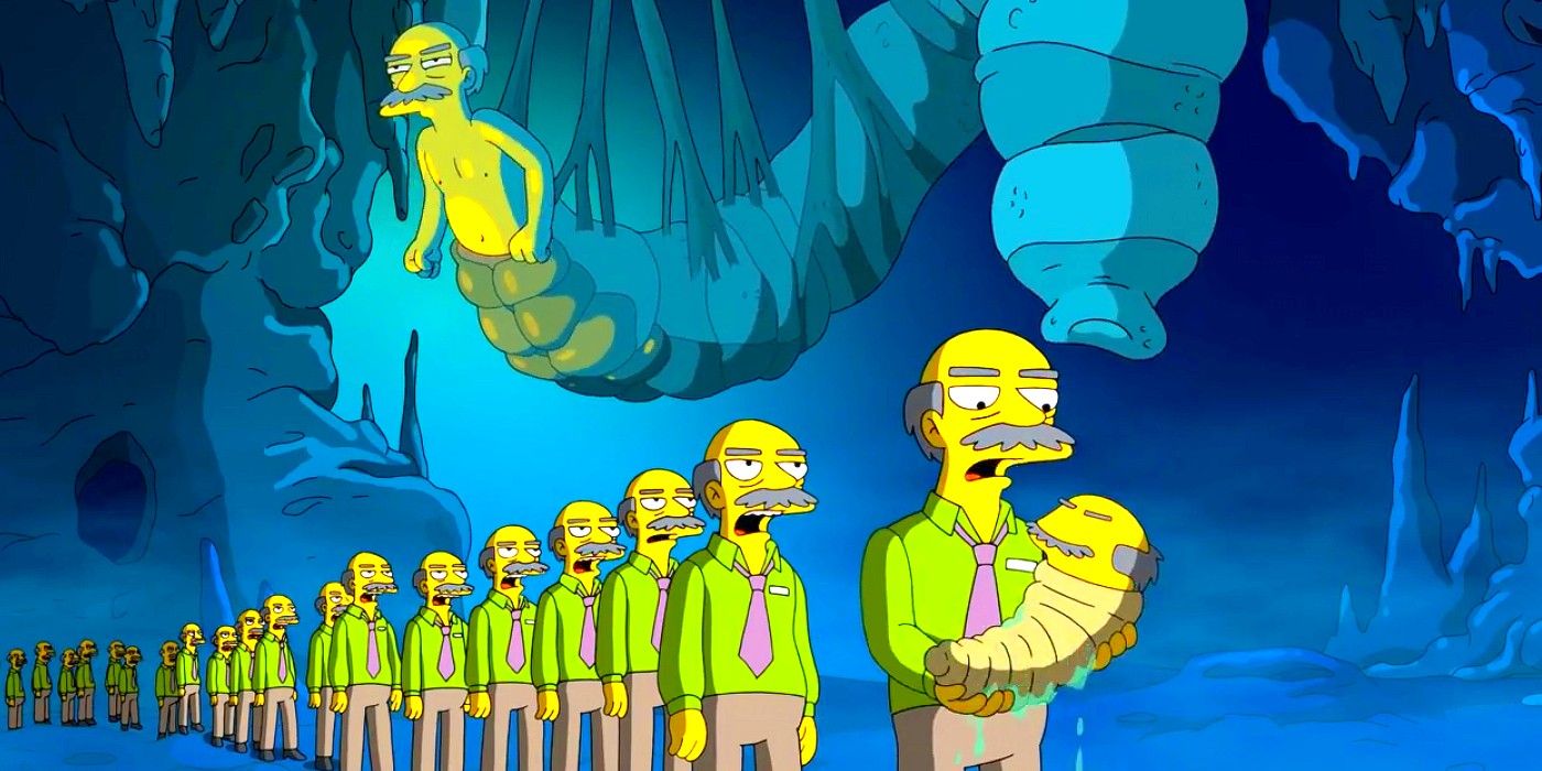 Raphael the sarcastic clerk origin story in The Simpsons season 34 episode 4