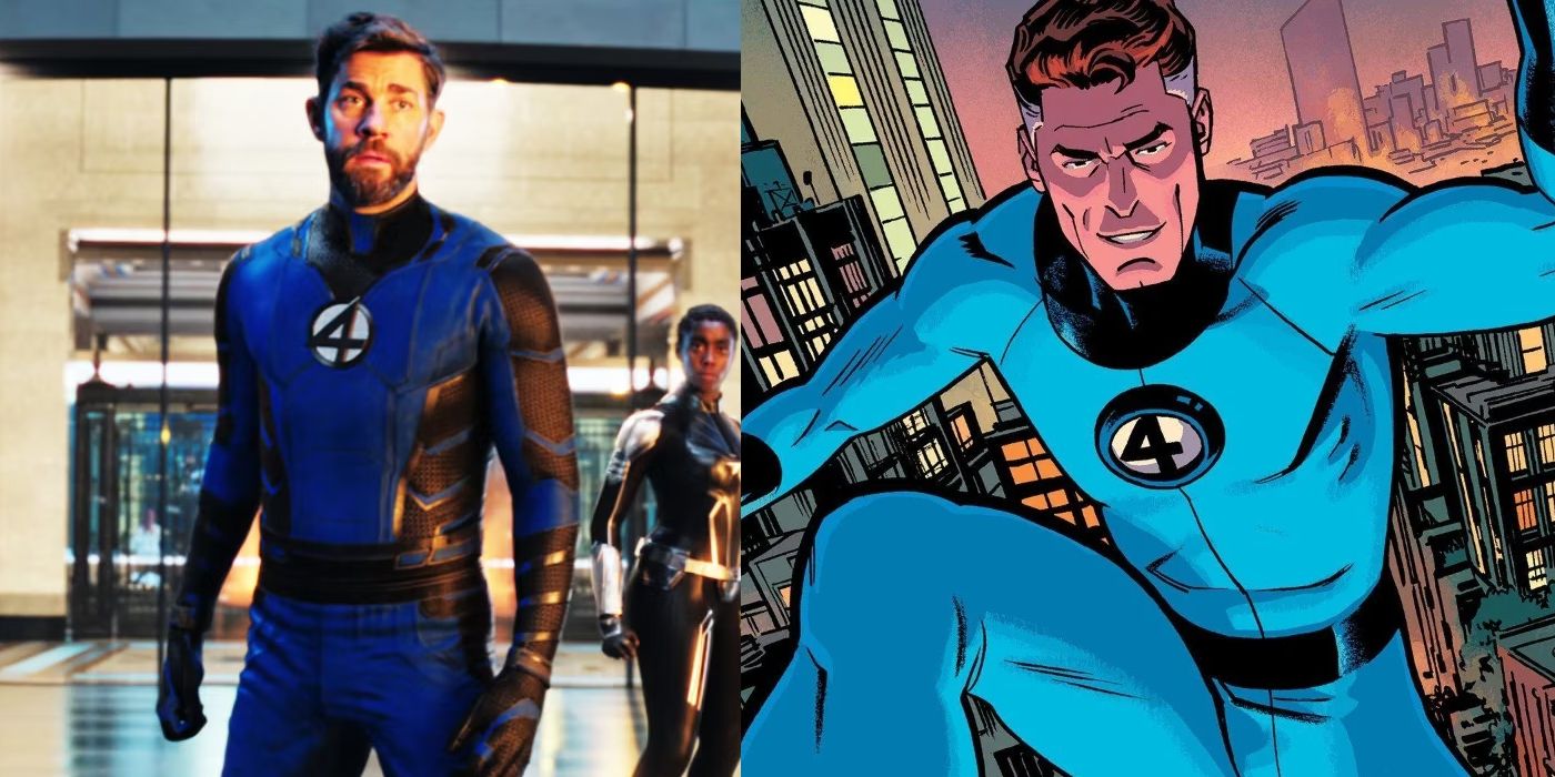 Reed Richards suit MCU, comics