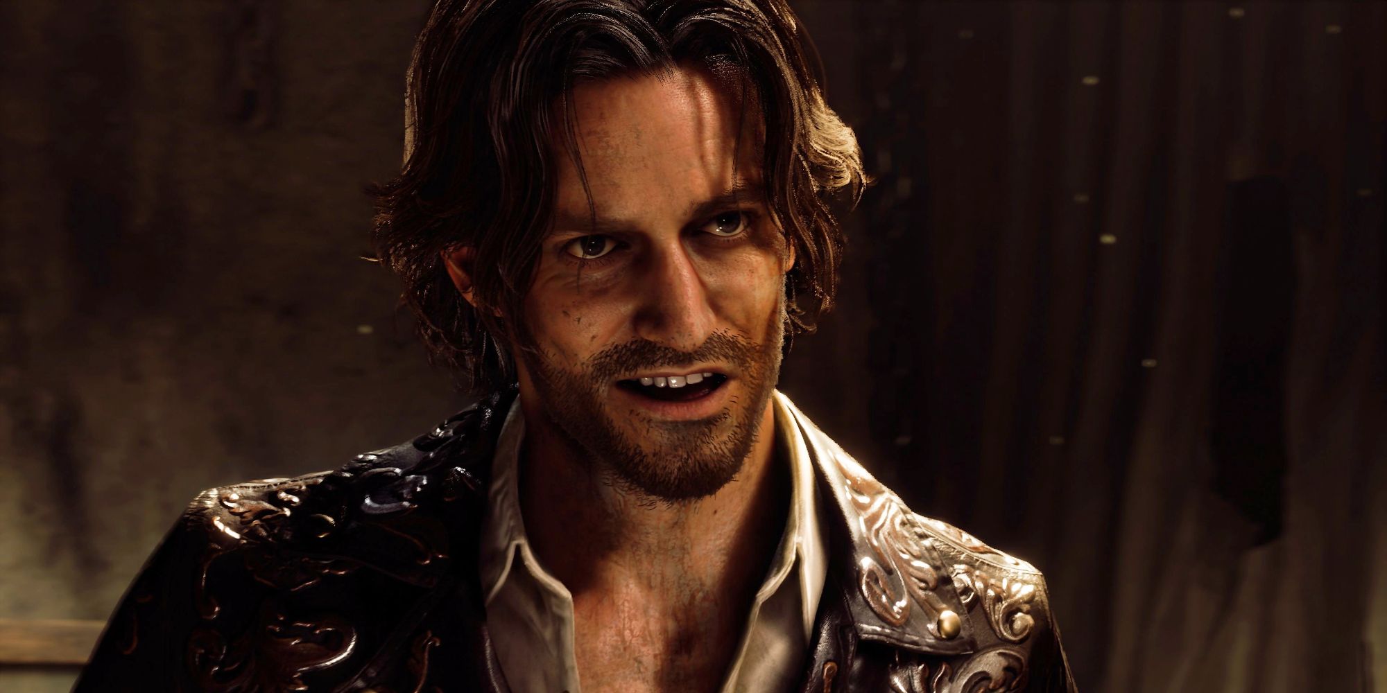 Luis Sera como aparece en el remake de Resident Evil 4.