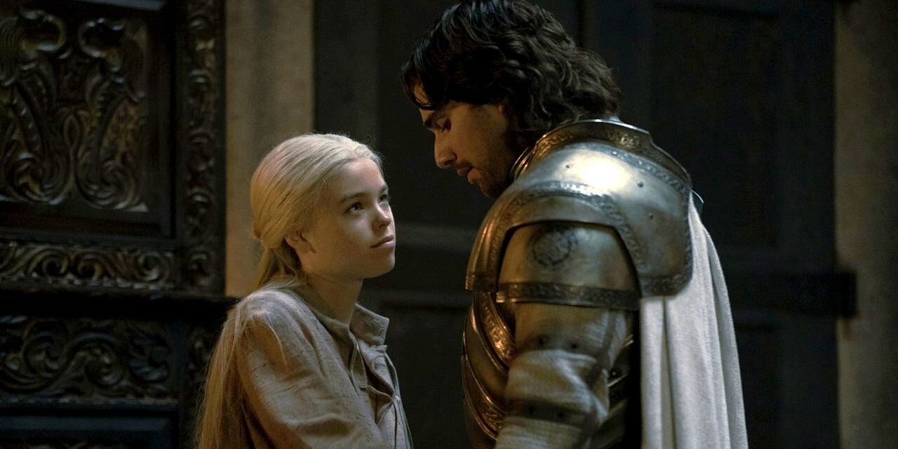 Rhaenyra talks to Criston in House of the Dragon