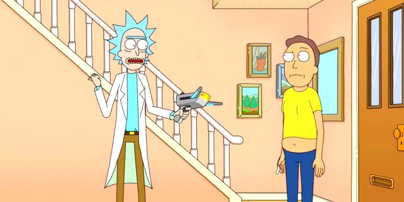 Rick and Jerry talk in Rick and Morty season 6