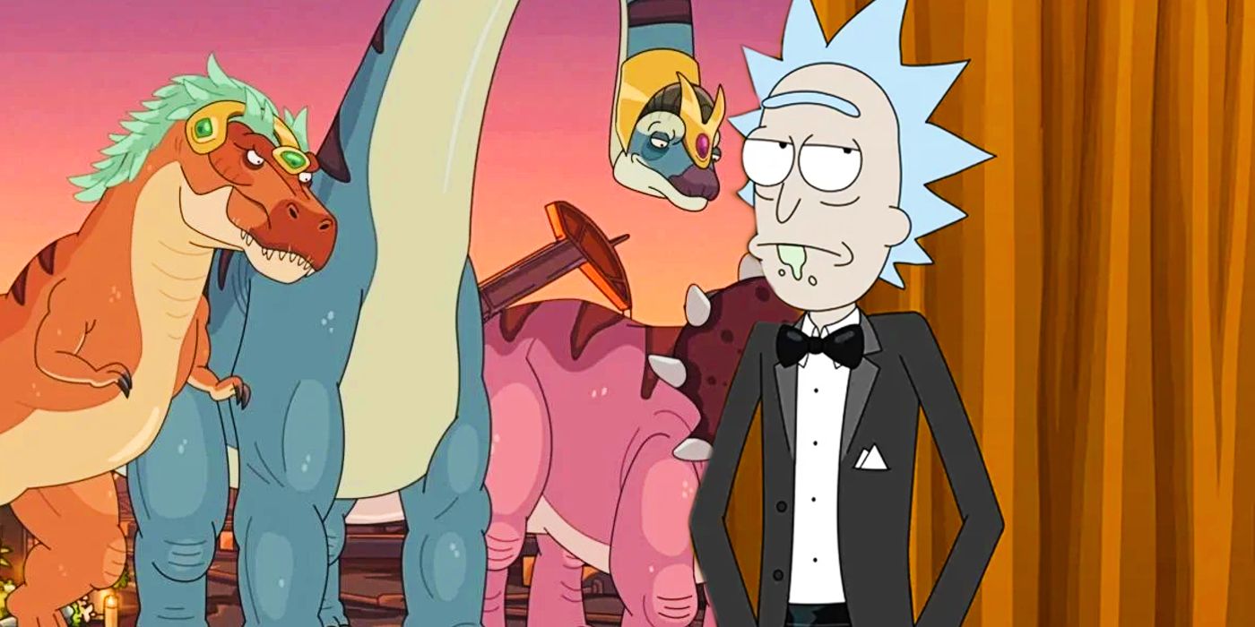 Rick y Morty Temporada 6 Dinosaurios alienígenas