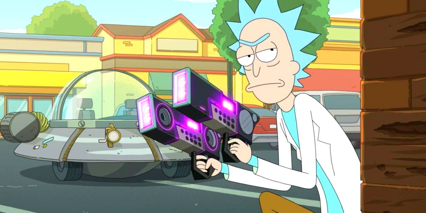 Rick prepares to fight in Rick and Morty season 6