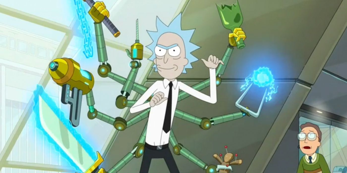 Dispositivos de Rick em Rick e Morty Episódio 5