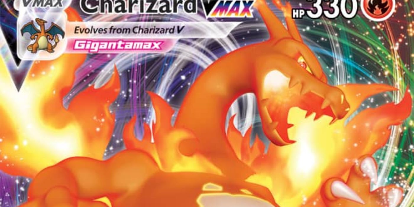 Charizard VMAX - Pokémon TCG: Darkness Ablaze.