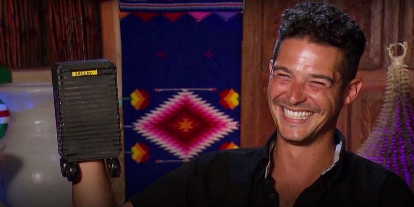 Bachelor in Paradise's Wells Adams with suitcase