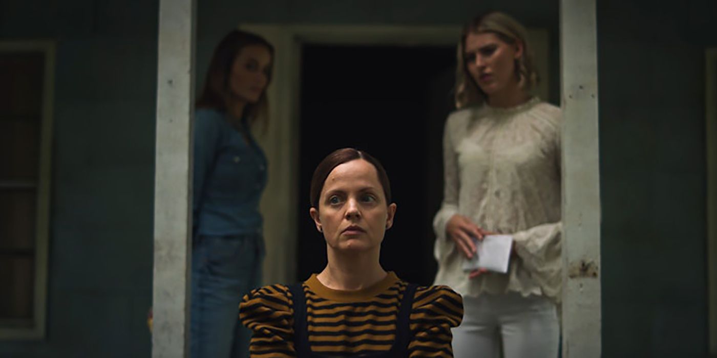 Sarah Grey, Alexis Knapp and Sarah Dumont in The Accursed