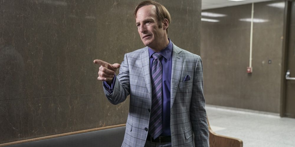 Saul points a finger in Better Call Saul