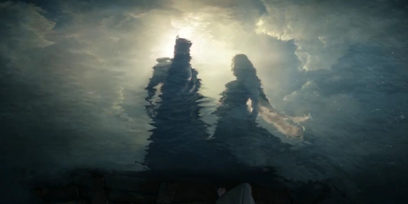 Sauron and Galadriel in Rings of Power