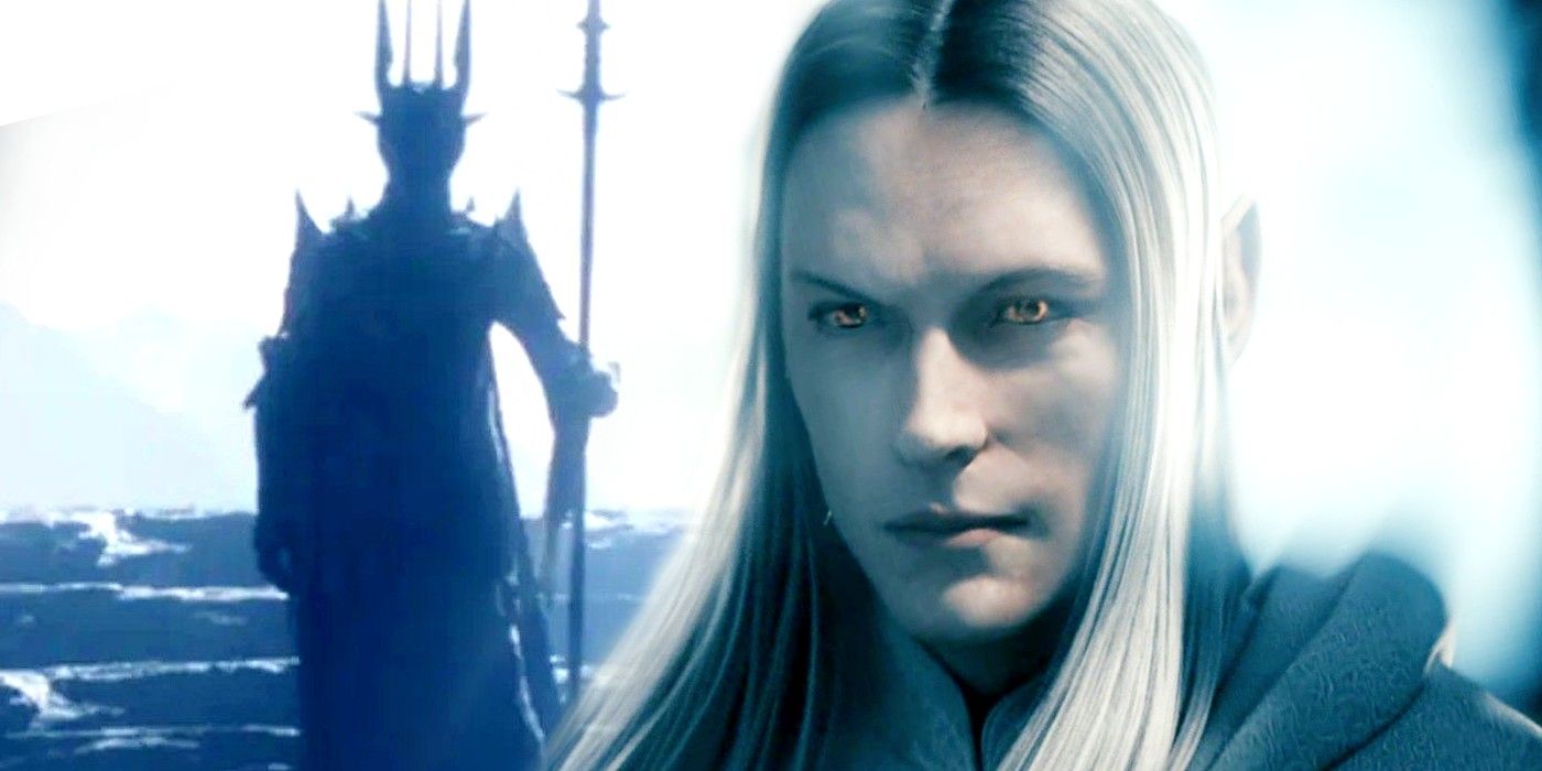 Sauron in Rings of Power and Annatar in Shadow of Mordor