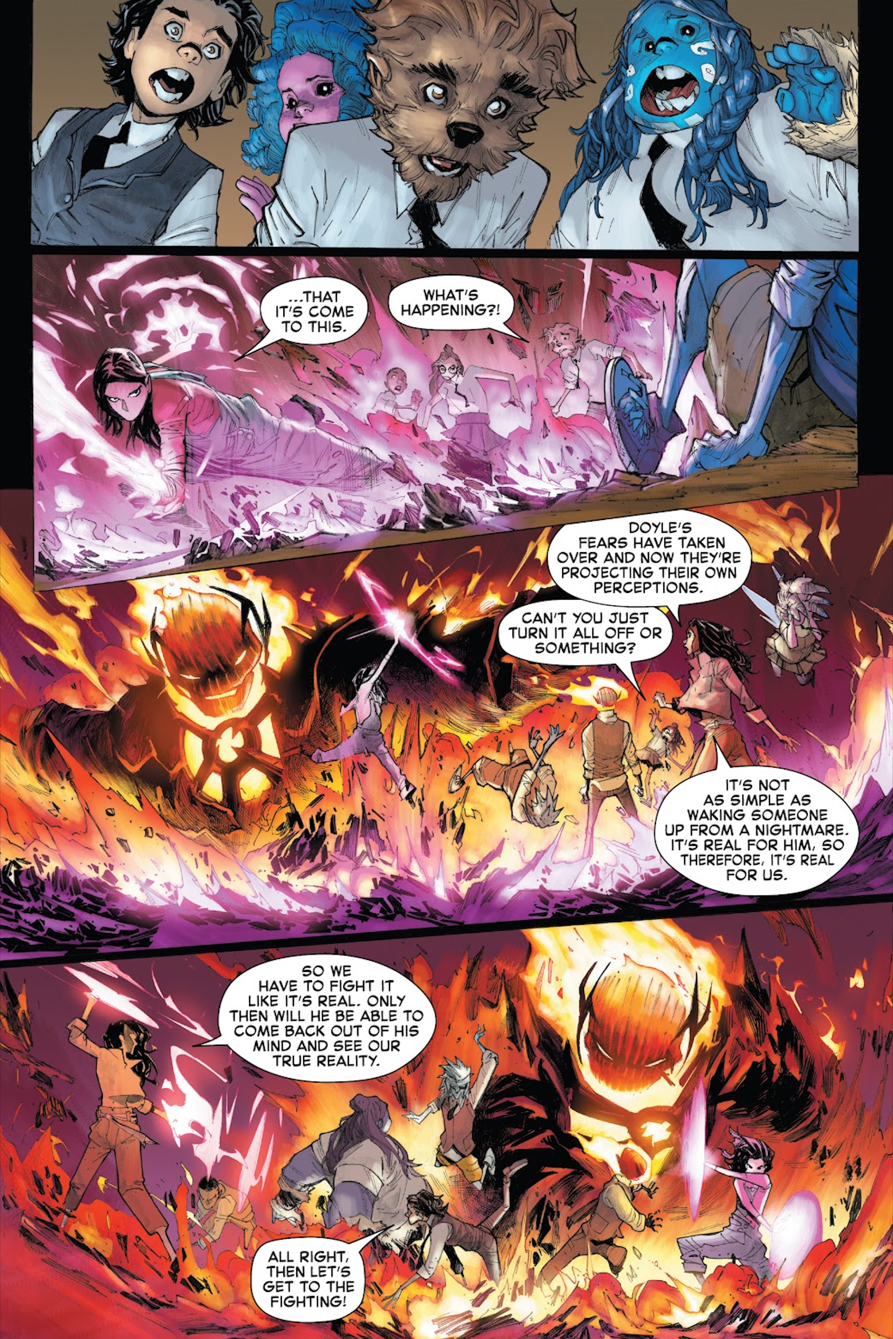 Scarlet Witch teaches at Strange Academy