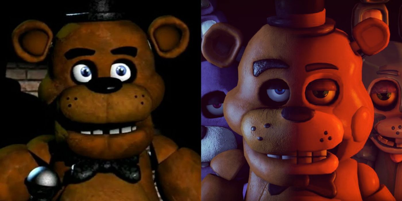 Original Freddy and Toy Freddy