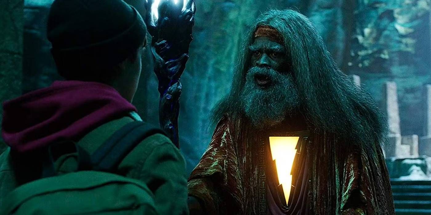 Djimon Hounsou as The Wizard in Shazam