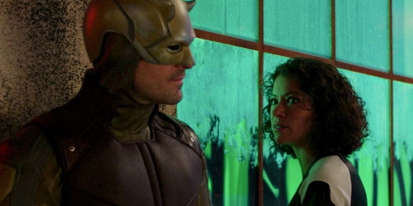 Daredevil and Jessica Walters talking in She-Hulk