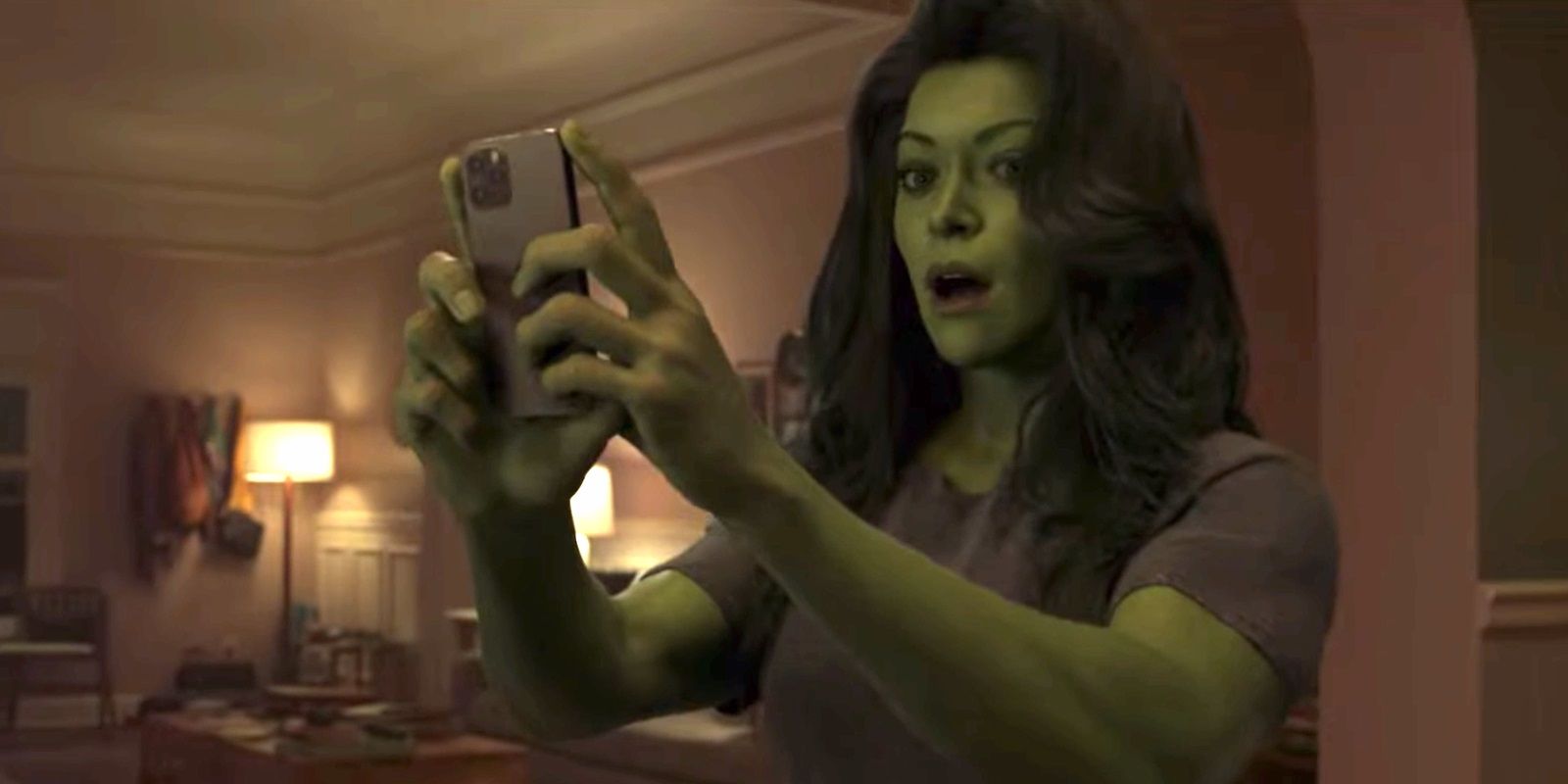 She-Hulk takes a selfie