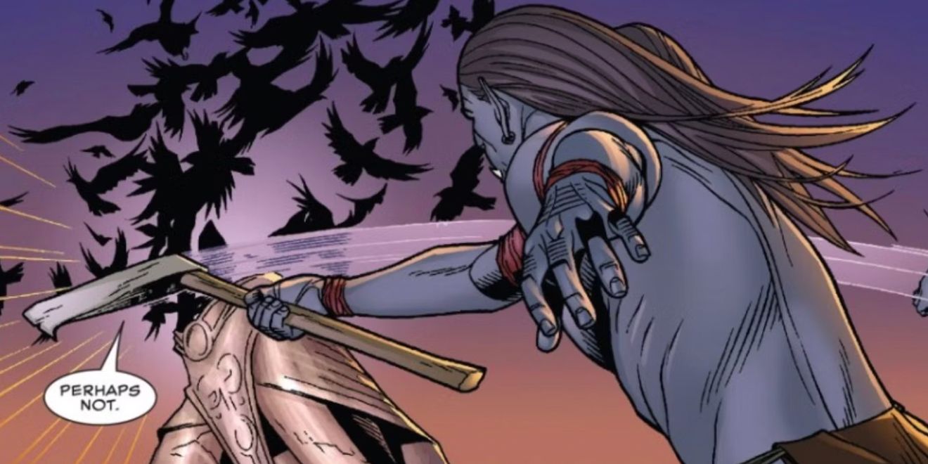 Shuri becomes a flock of birds during a fight in Marvel comics