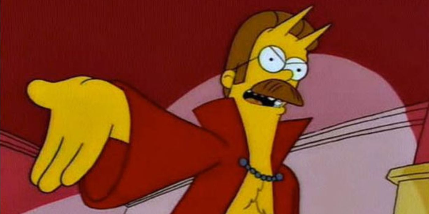 Simpsons Treehoouse of Horror Devil Flanders