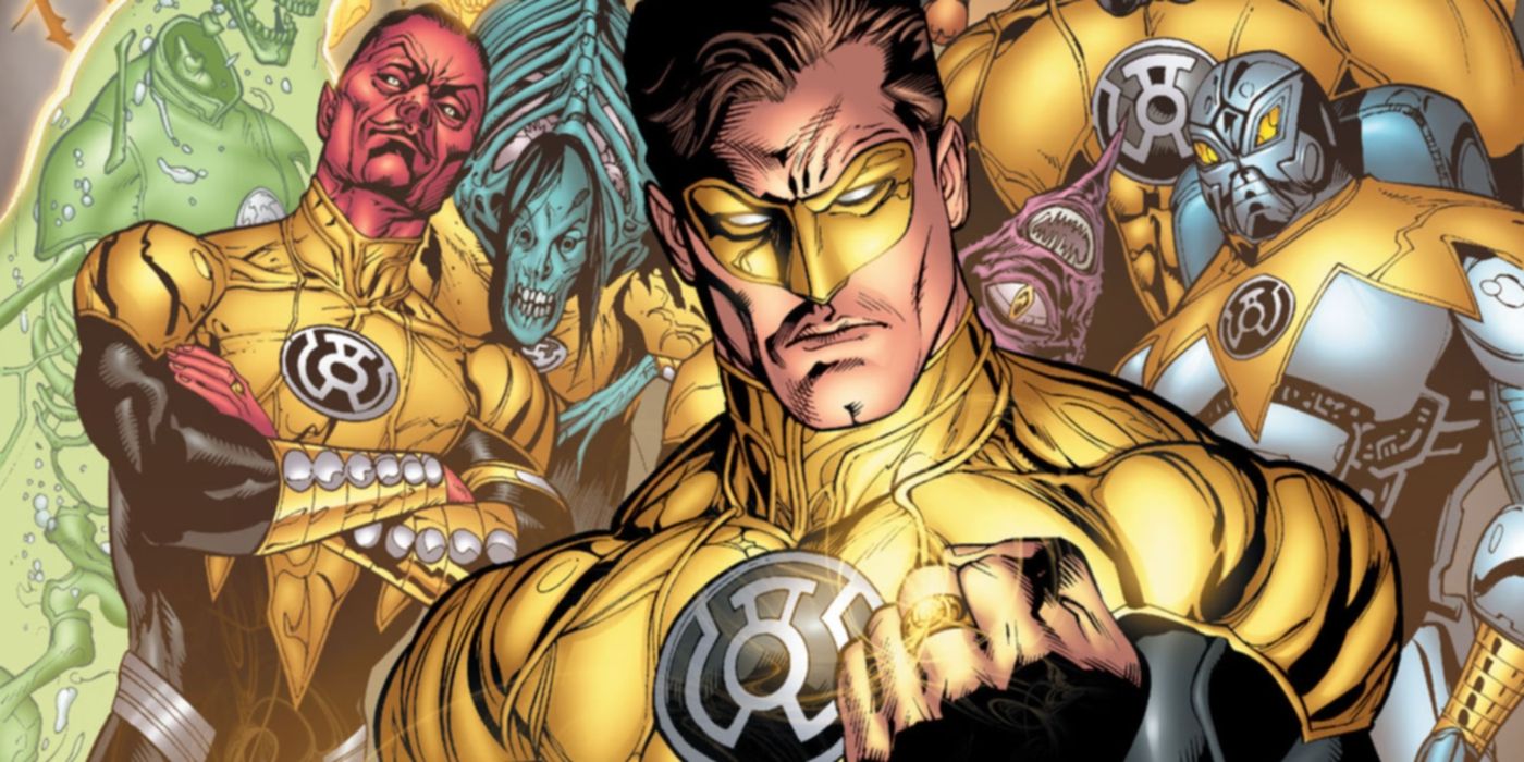 Sinestro Corps Hal Jordan Green Lantern DC Comics