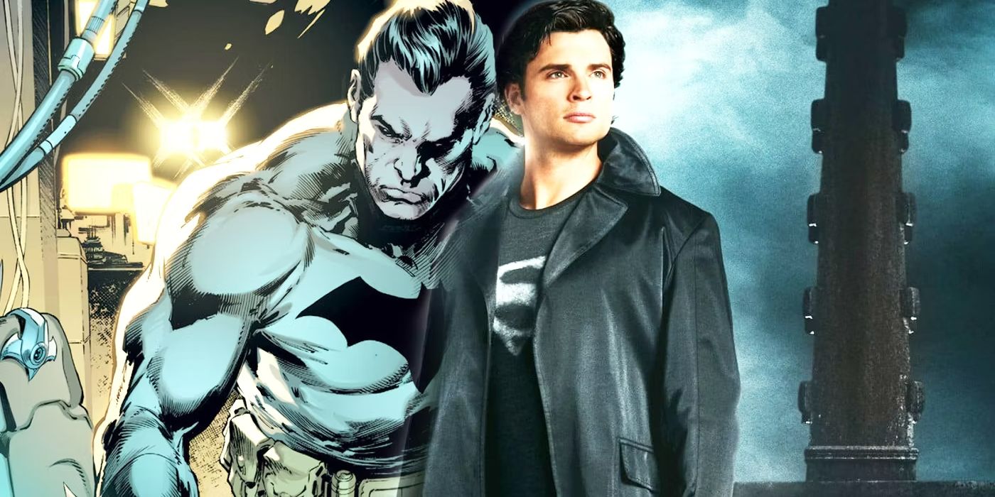 Smallville Clark Kent and comics Bruce Wayne custom image