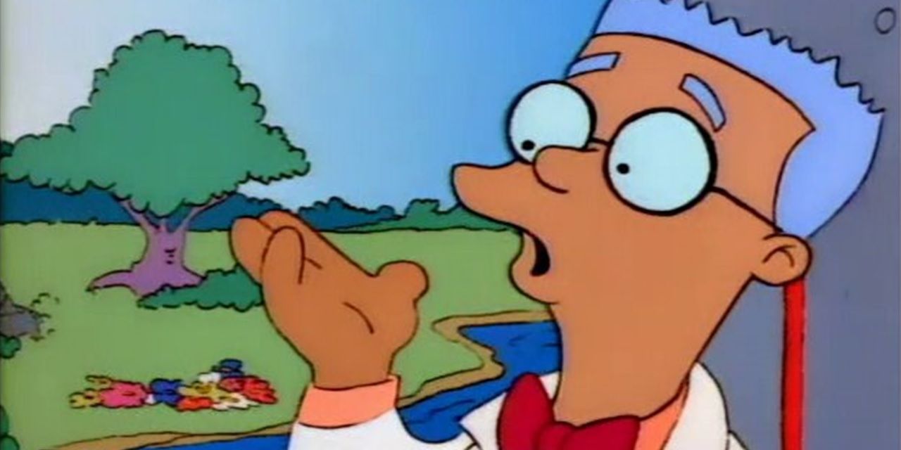 Smithers' original design in The Simpsons season 1