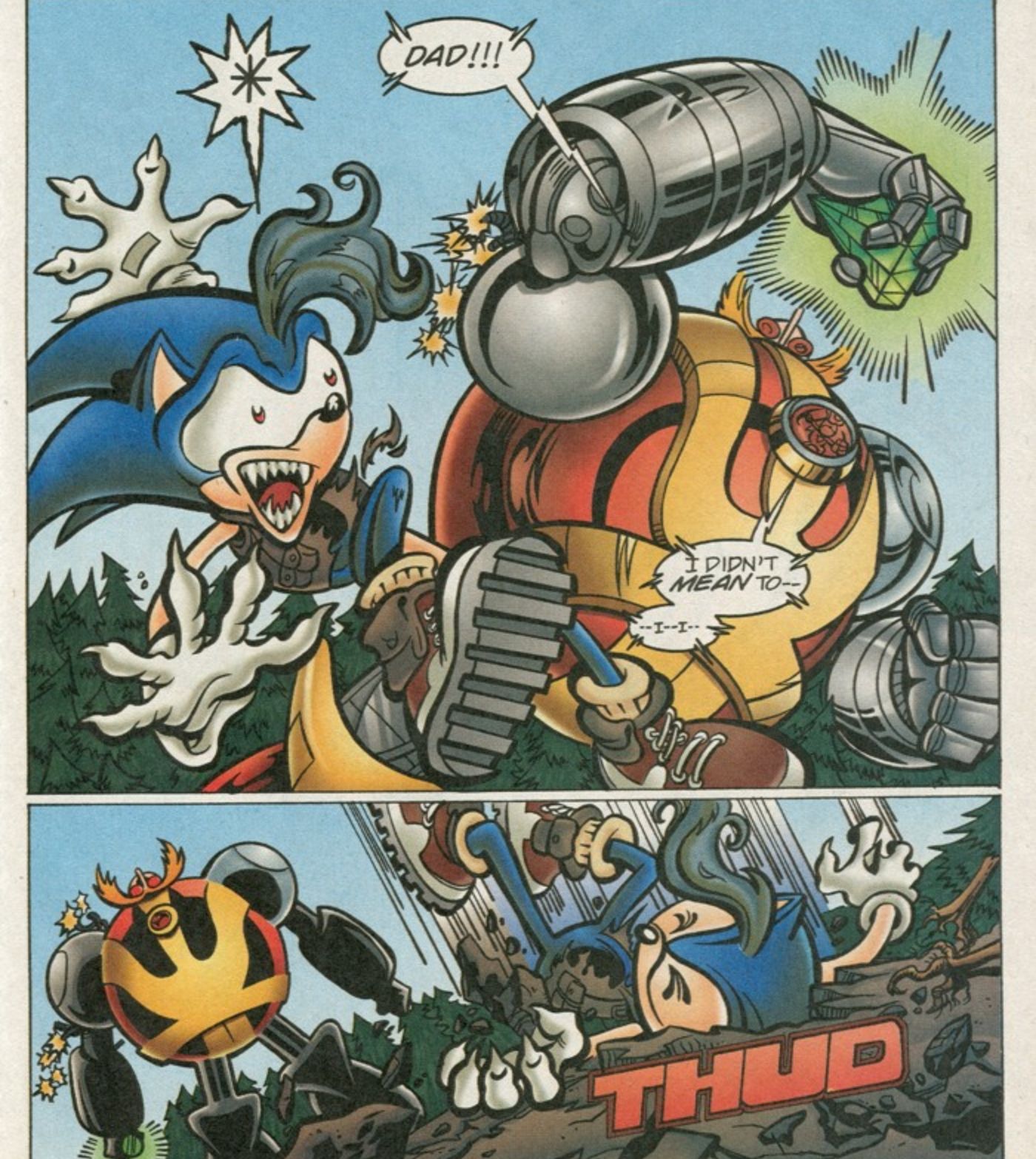 Sonic killed his dad the movies should ignore it.