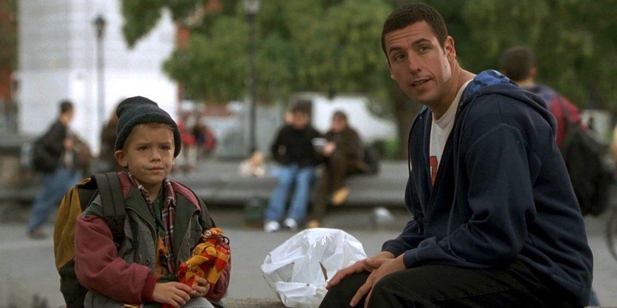 Sonny and Julian in the park in Big Daddy