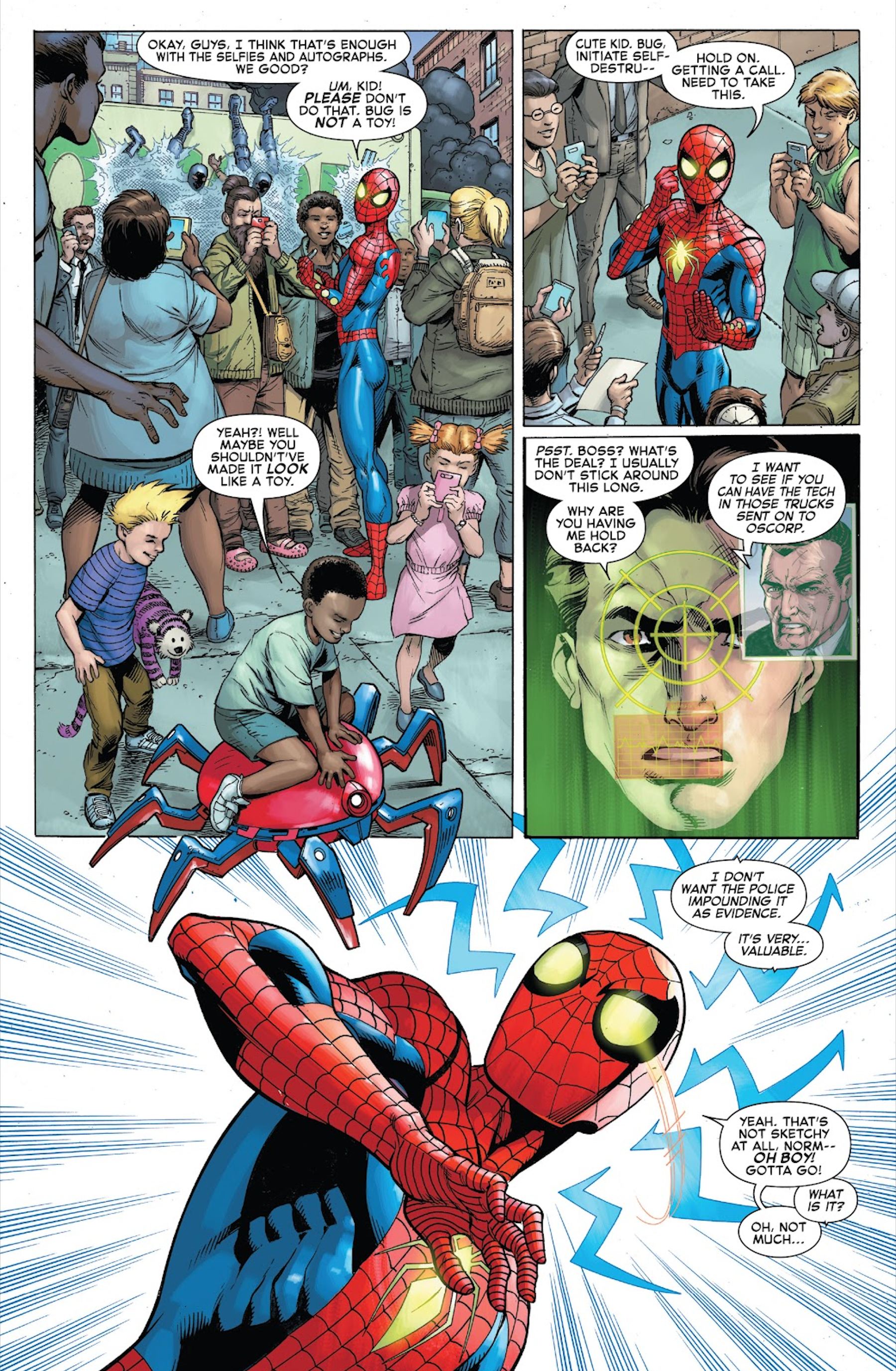 Spider-Man has a new robot from Avengers Campus
