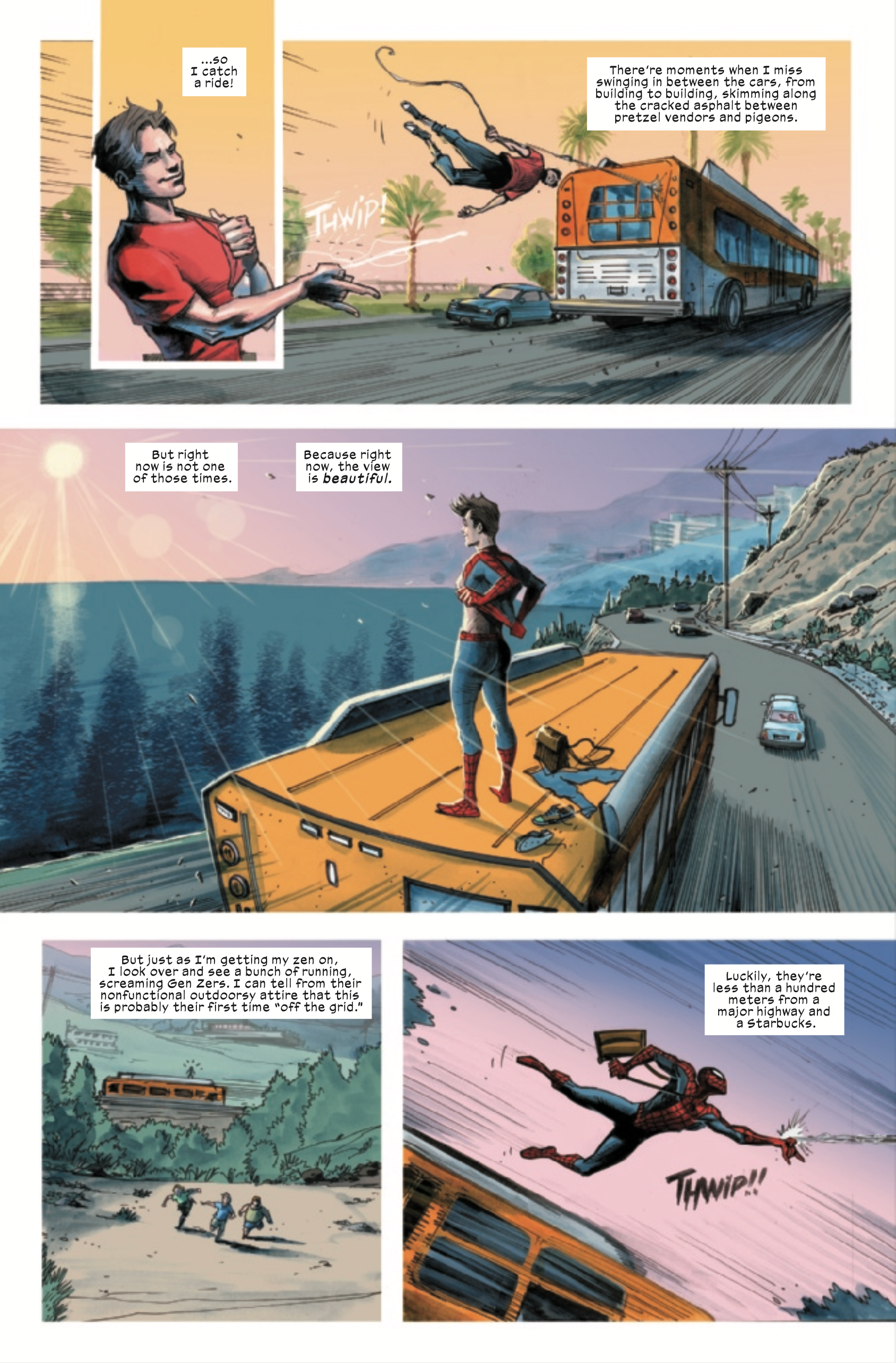 Spider-Man in California