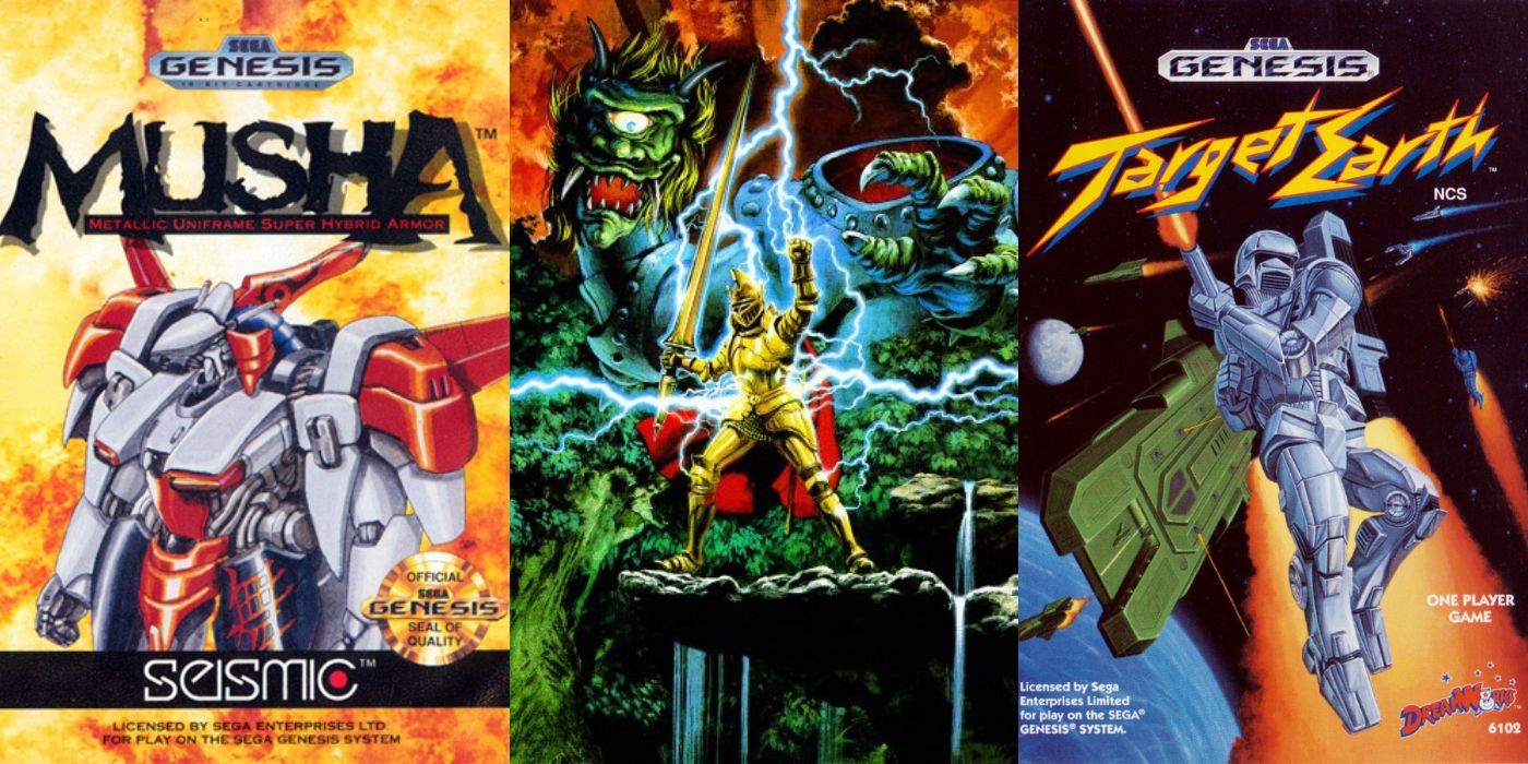 Split Featured image of MUSHA, Ghouls 'n Ghosts, and Target Earth