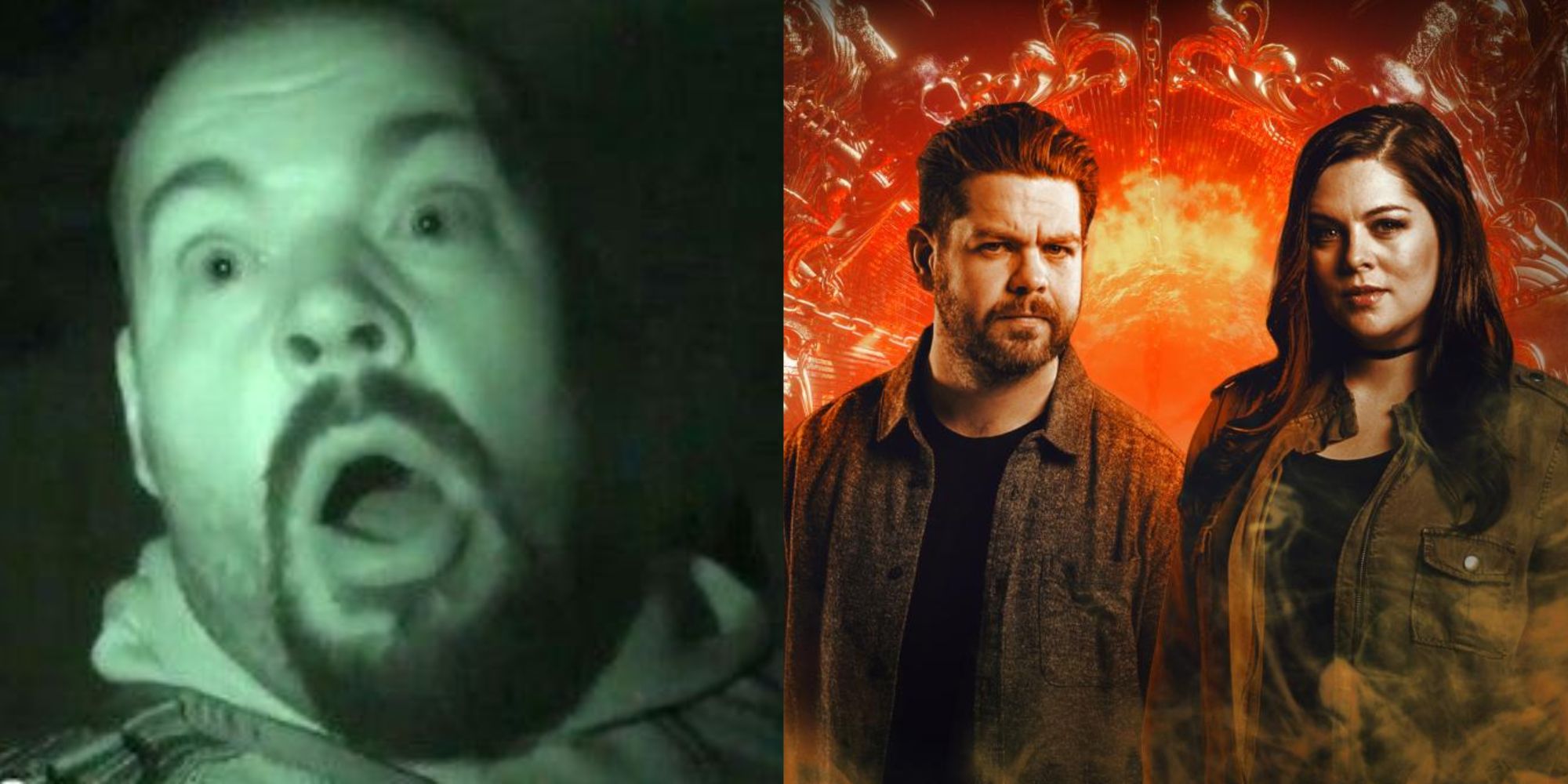 Split image of Ghost Adventures and Portals to Hell