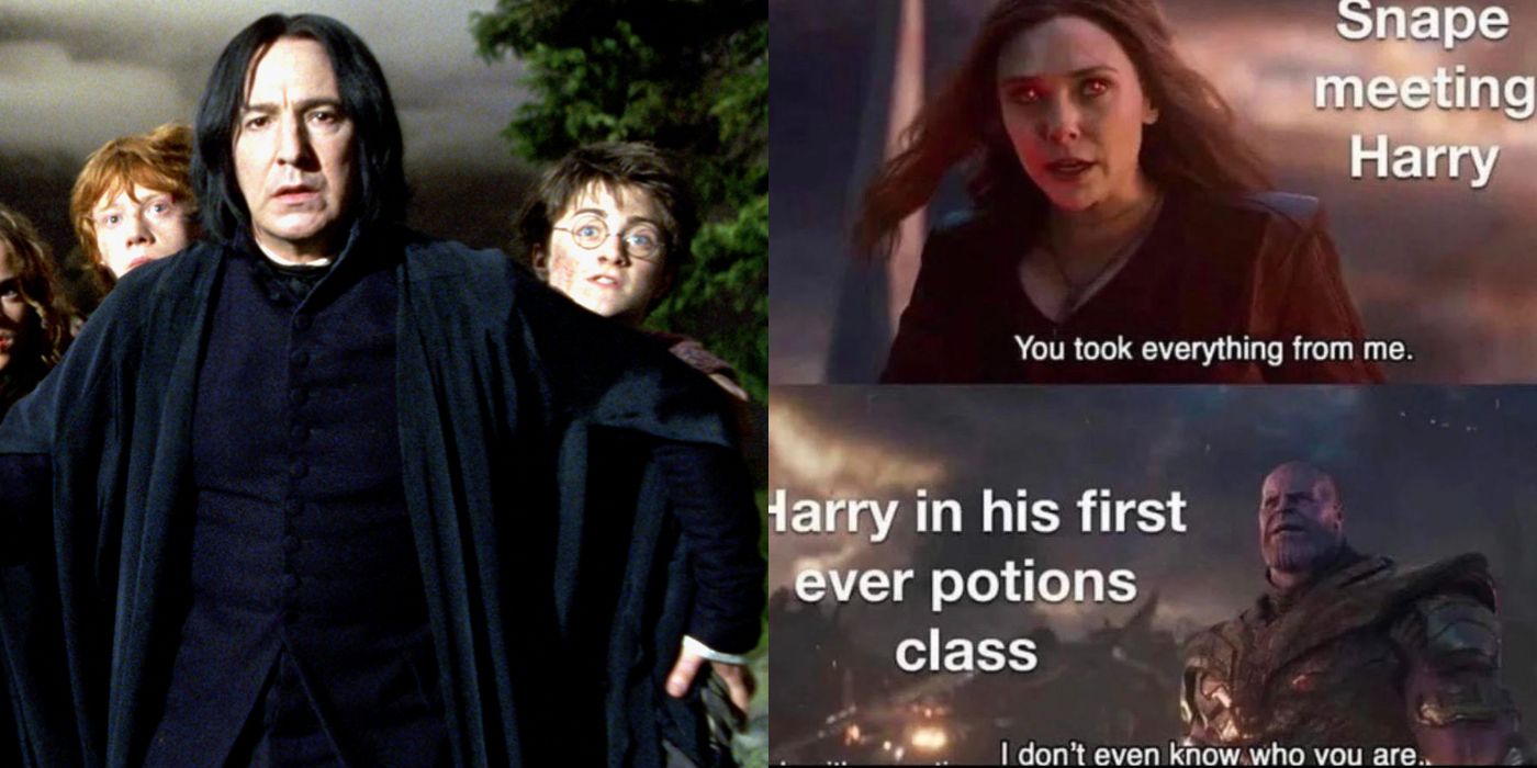 It's just a spark — Harry Potter Meme: 7 relationships