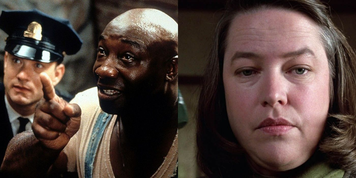 Split image of The Green Mile and Misery
