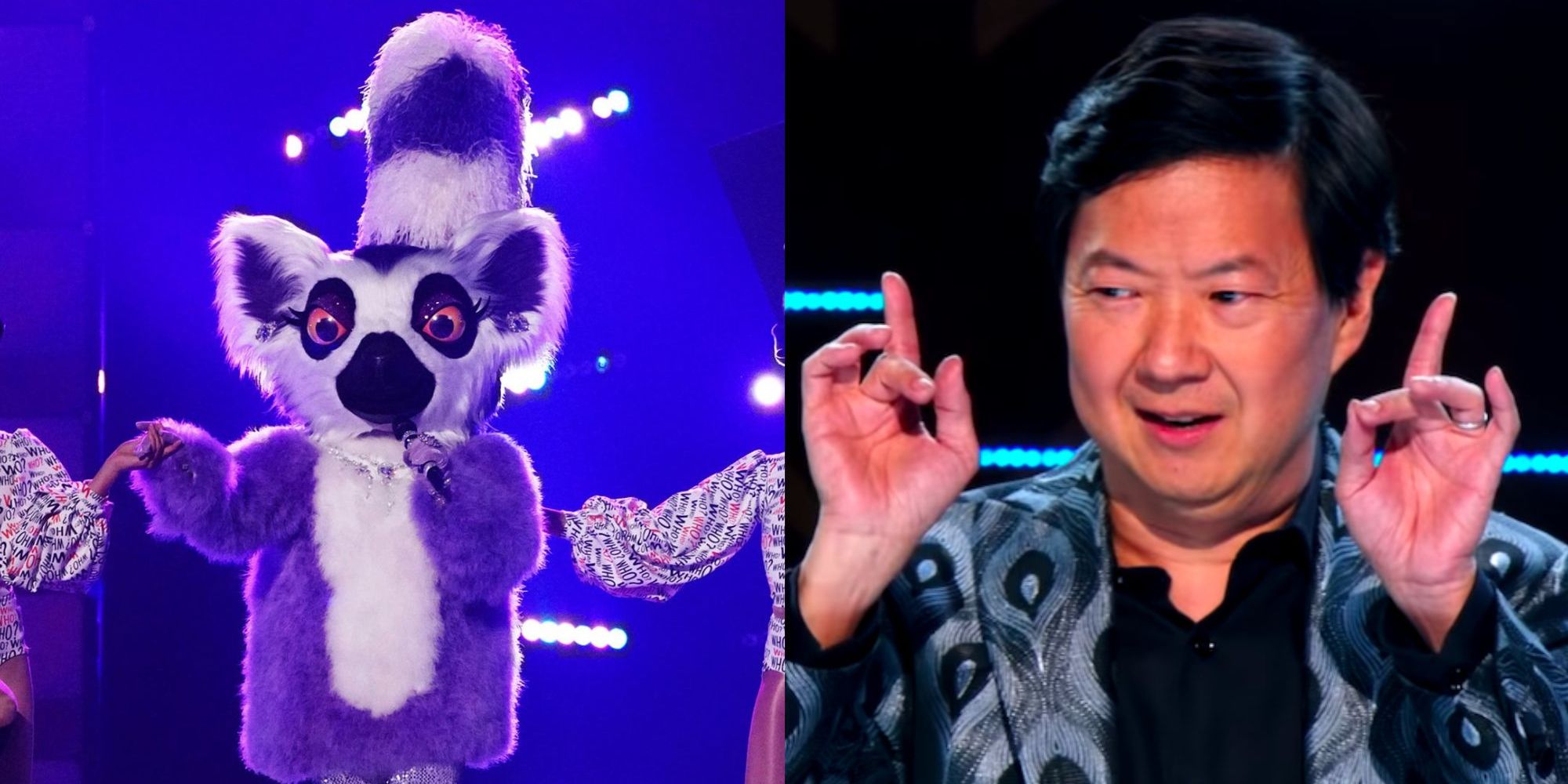 Split image of The Masked Singer contestant and panelist Ken Jeong