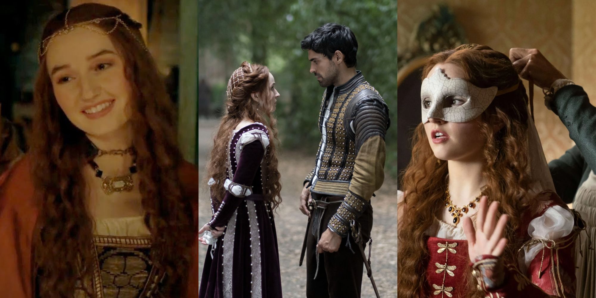 Split image of scenes from Hulu's Rosaline