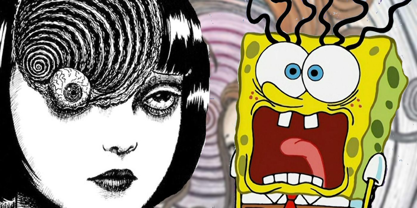 Bob Esponja  Conta oficial da franquia traz crossover com Junji Ito