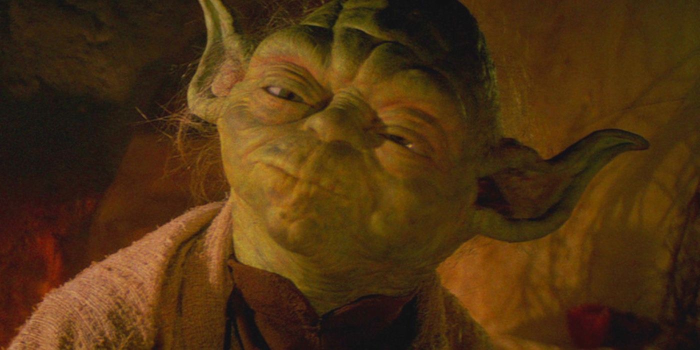 Yoda de 900 anos em O Retorno de Jedi