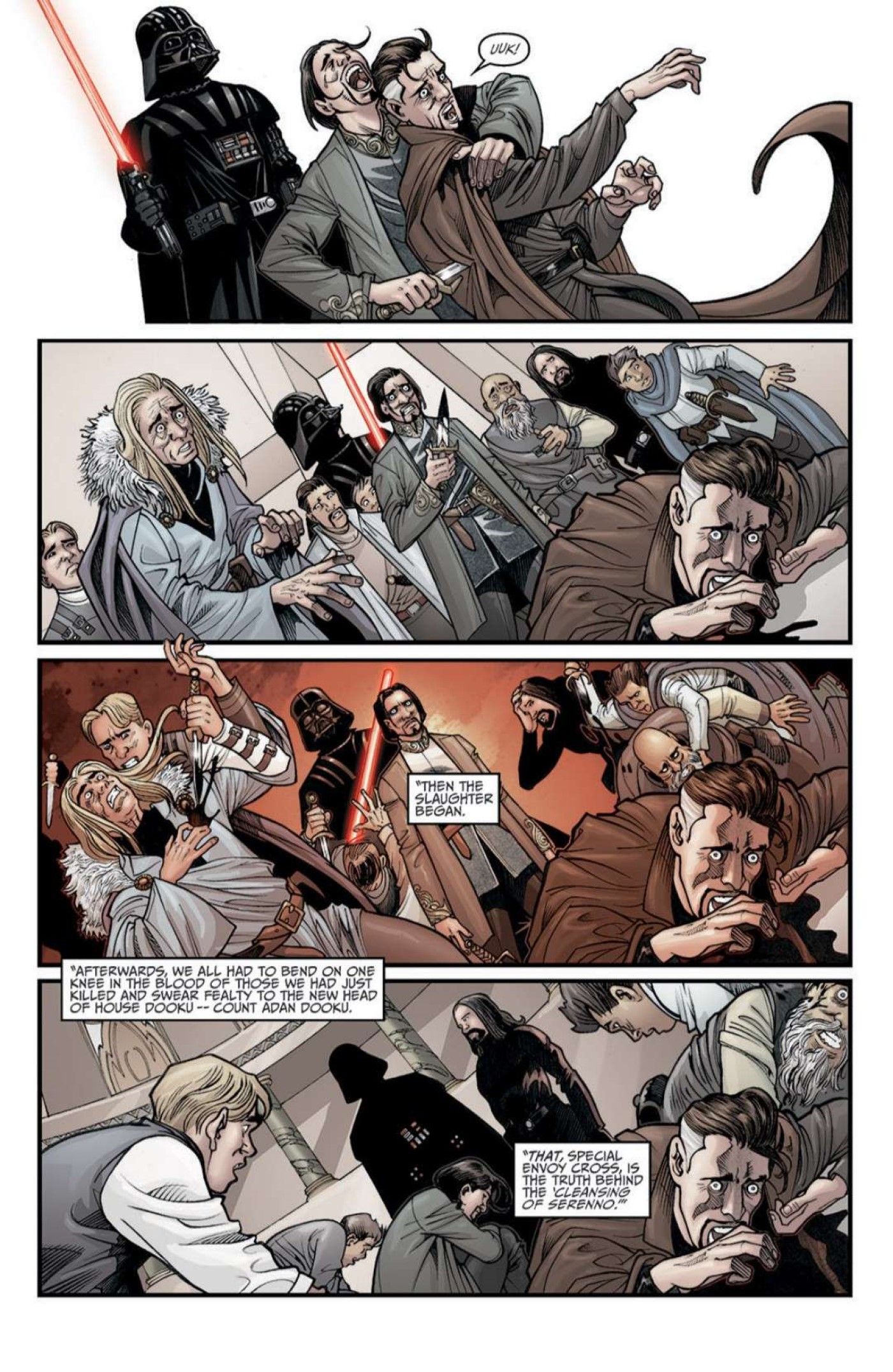 Darth Vader&rsquo;s Massacre on Serenno in Star Wars Legends.